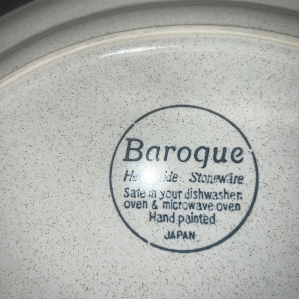 Baroque hearthside stoneware
